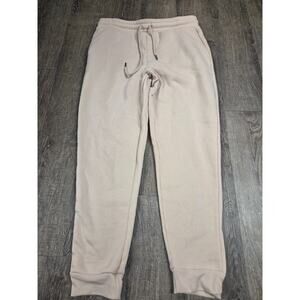 Common Stitch NWT Large Fleece Joggers Pants Beige/Yellow Size Large
